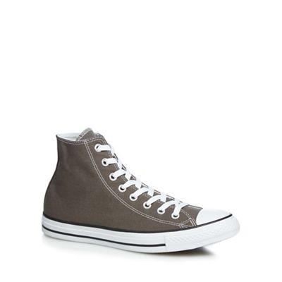 Grey 'Chuck Taylor' trainers